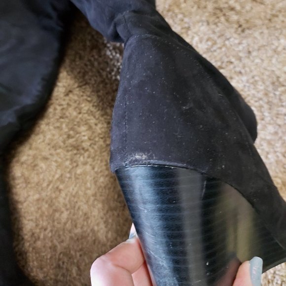 George Black High Calf Boots - Picture 4 of 9